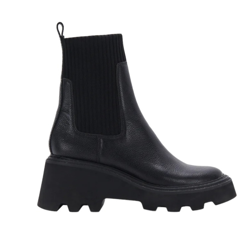 Dolce Vita Black Ankle Boots